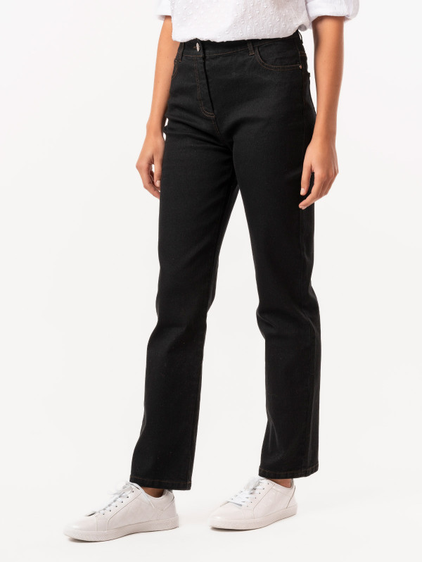 Jean droit foncé femme | MaBoutiquePlus