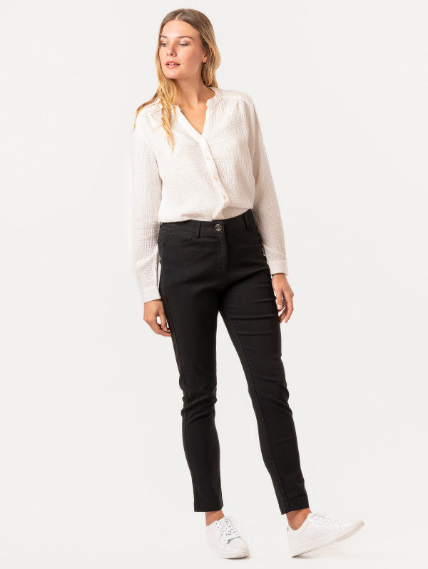 Pantalon femme uni bengaline | MaBoutiquePlus