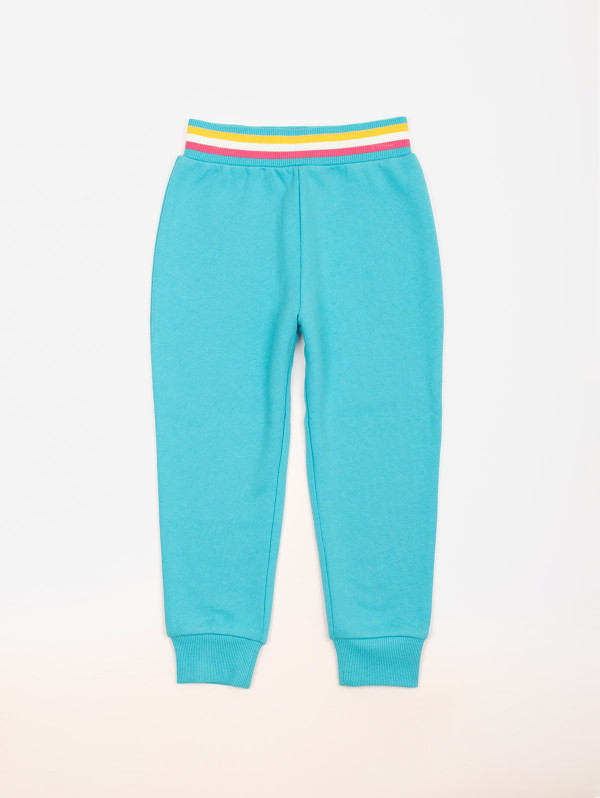 Pantalon de jogging fille ceinture rayée | MaBoutiquePlus