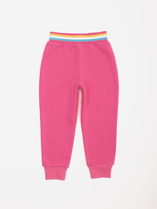 Pantalon de jogging fille ceinture rayée | MaBoutiquePlus