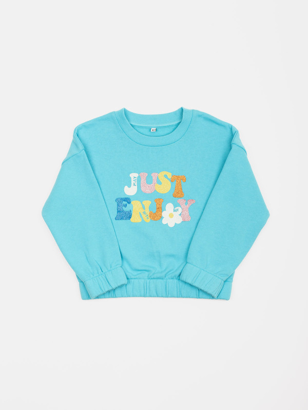 Sweat fille texte fantaisie | MaBoutiquePlus