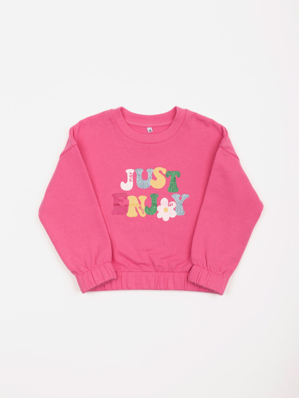 Sweat fille texte fantaisie | MaBoutiquePlus