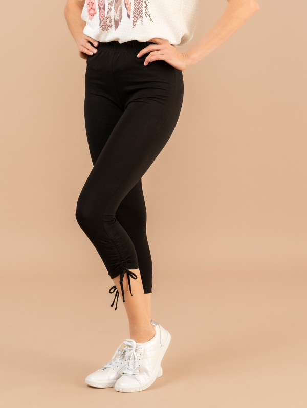 Legging femme uni coulisse | MaBoutiquePlus