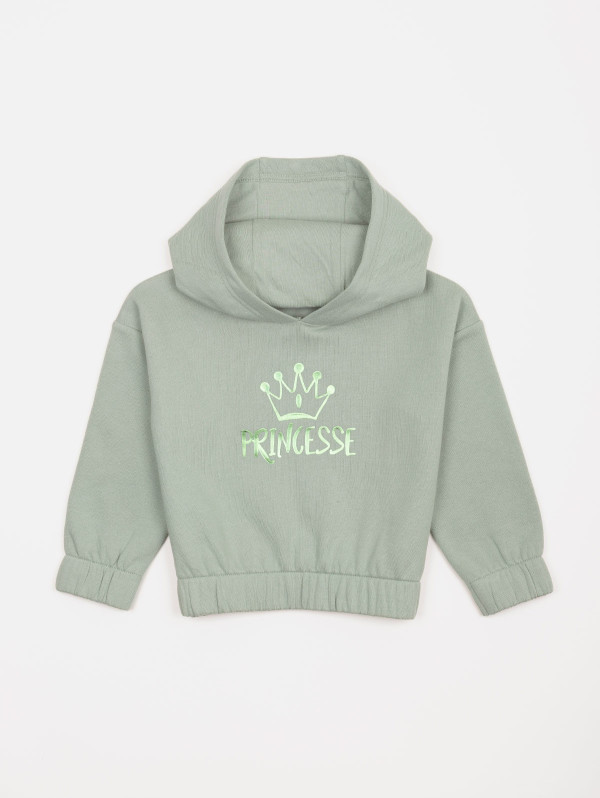 Sweat à capuche fille "Princesse" | MaBoutiquePlus
