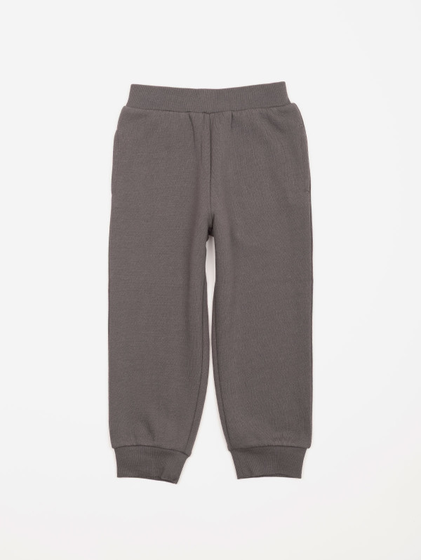 Pantalon de jogging uni molleton garçon | MaBoutiquePlus