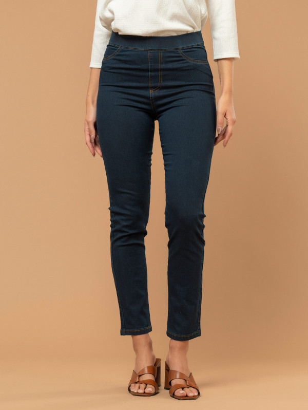 Jegging femme effet denim | MaBoutiquePlus