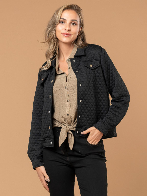 Veste courte matelassée femme | MaBoutiquePlus