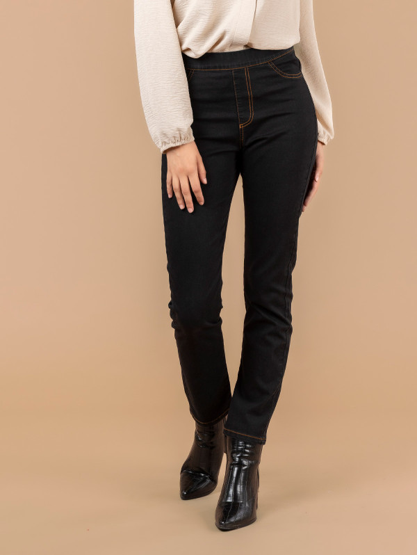 Jegging femme effet denim | MaBoutiquePlus