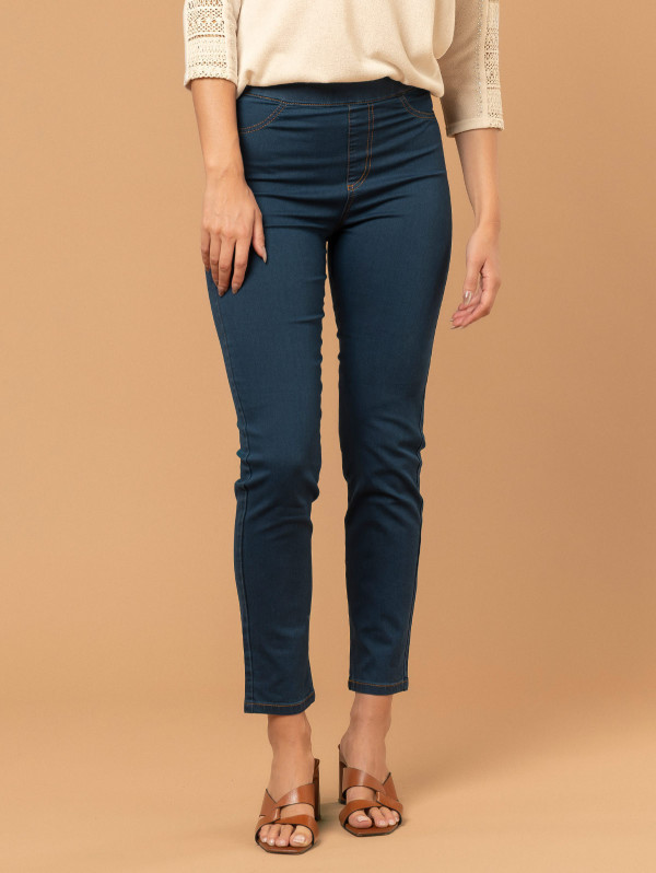 Jegging femme effet denim | MaBoutiquePlus