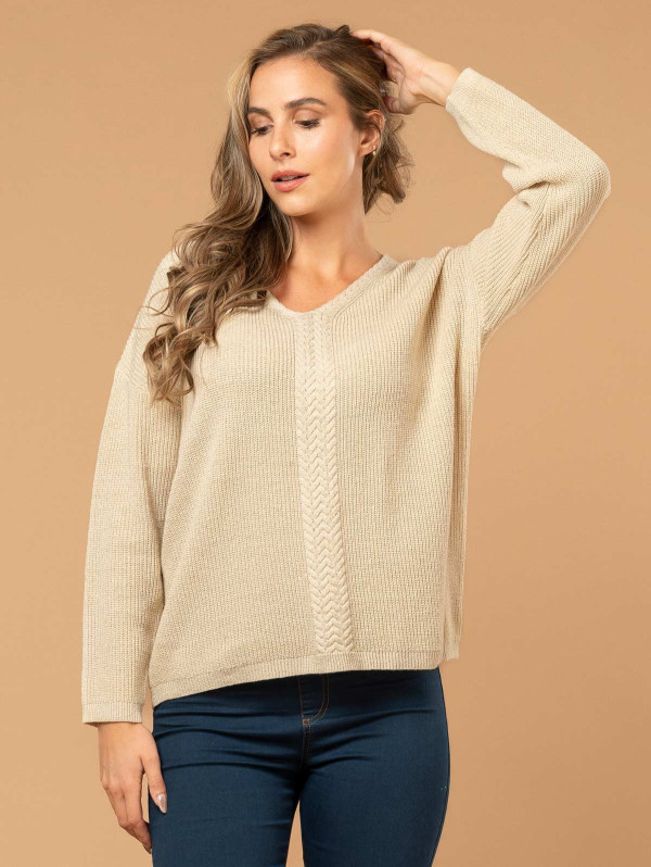 Pull femme torsades | MaBoutiquePlus