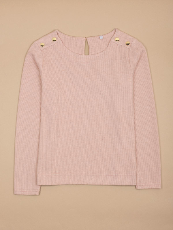 Top femme maille côtelée | MaBoutiquePlus