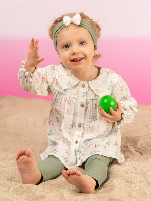 Ensemble bébé-fille tunique papillons legging | MaBoutiquePlus