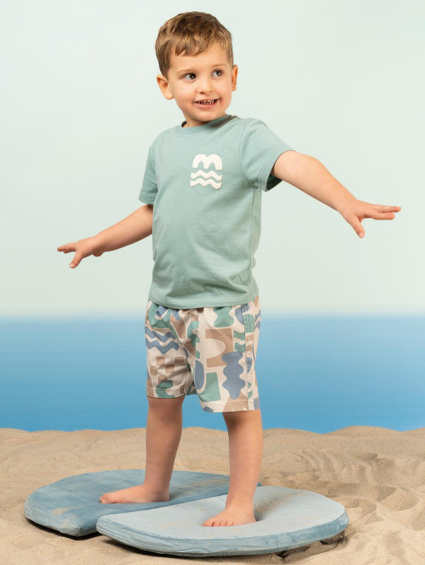 Short de bain garçon imprimé aztèque | MaBoutiquePlus