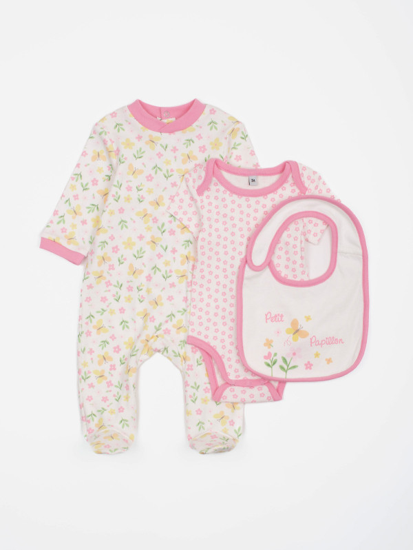 Ensemble bébé 3 pièces | MaBoutiquePlus