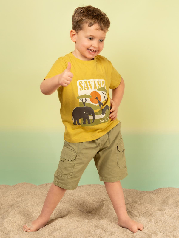 Bermuda garçon poches style cargo | MaBoutiquePlus