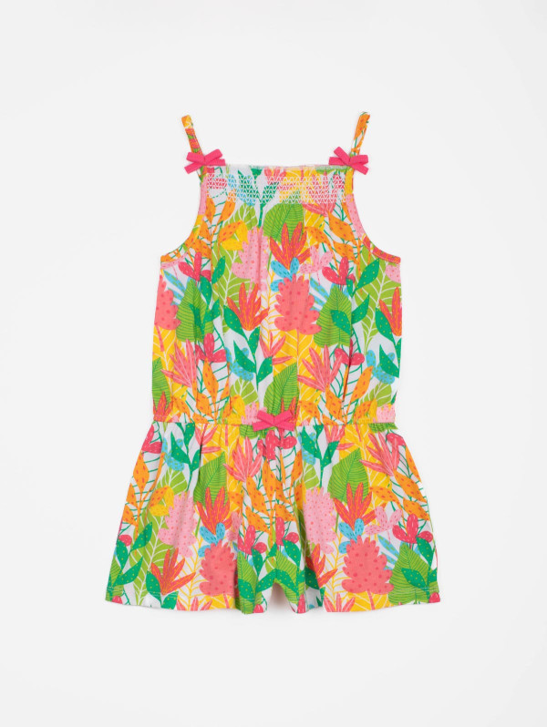 Combishort fille imprimé feuillage | MaBoutiquePlus