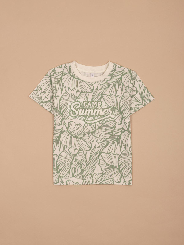 Tee-shirt garçon imprimé tropical | MaBoutiquePlus