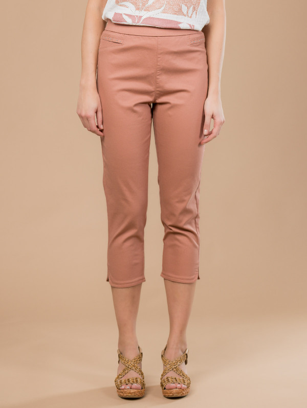 Jegging femme uni clous fantaisie | MaBoutiquePlus