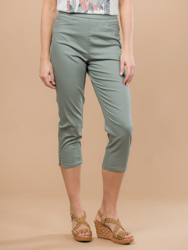 Jegging femme uni clous fantaisie | MaBoutiquePlus