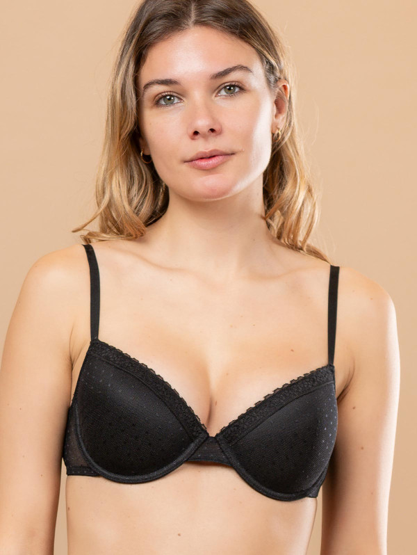 Soutien-gorge femme résille plumetis | MaBoutiquePlus