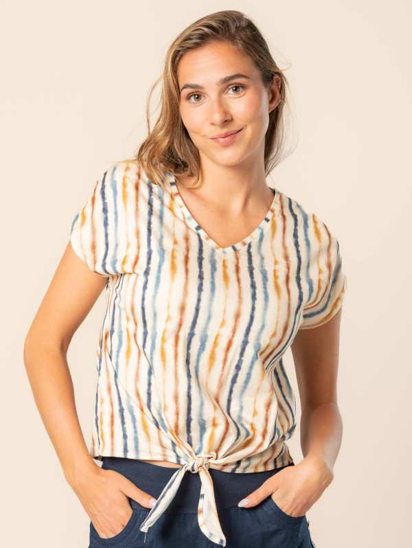 Top femme tie-dye bas noué | MaBoutiquePlus