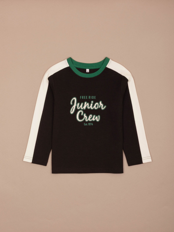 Tee-shirt garçon "Junior Crew" | MaBoutiquePlus