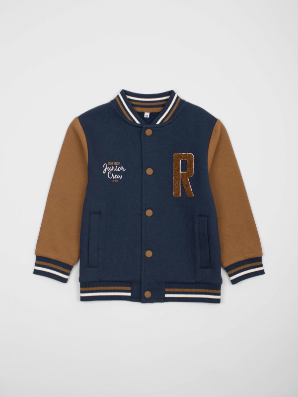Veste teddy molleton garçon | MaBoutiquePlus