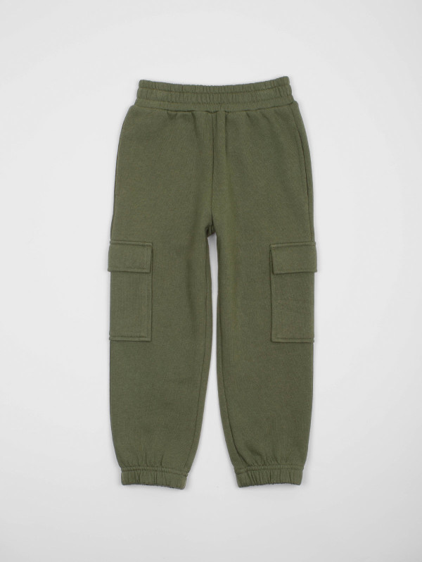 Pantalon molleton style cargo | MaBoutiquePlus