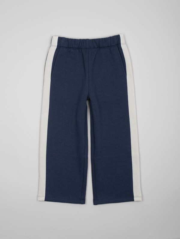 Pantalon fille molleton bicolore | MaBoutiquePlus