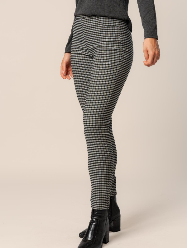 Jegging bengaline vichy femme | MaBoutiquePlus
