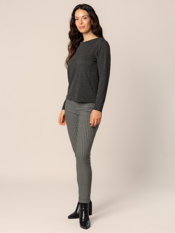Jegging bengaline vichy femme | MaBoutiquePlus