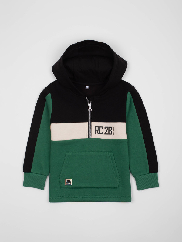 Sweat zip capuche garçon | MaBoutiquePlus