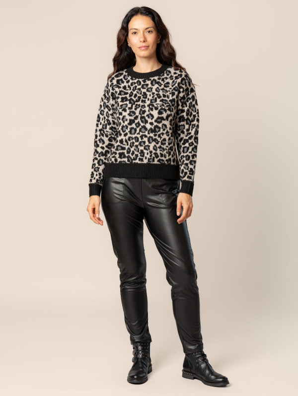 Pantalon femme effet cuir | MaBoutiquePlus