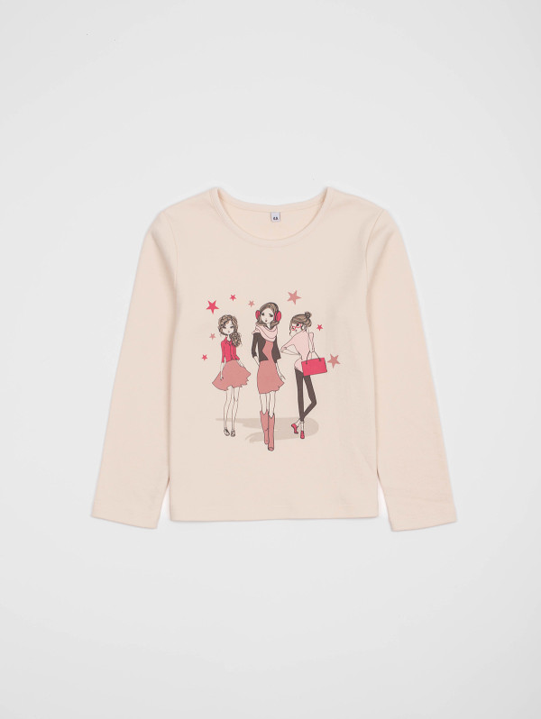 Tee-shirt silhouettes mode fille | MaBoutiquePlus