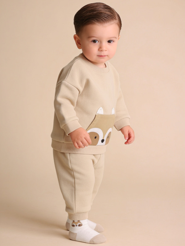 Ensemble bébé-garçon molleton raton-laveur | MaBoutiquePlus