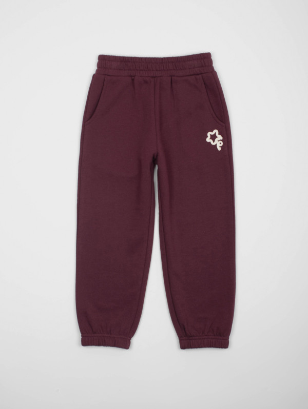 Pantalon de jogging fille galon brodé | MaBoutiquePlus