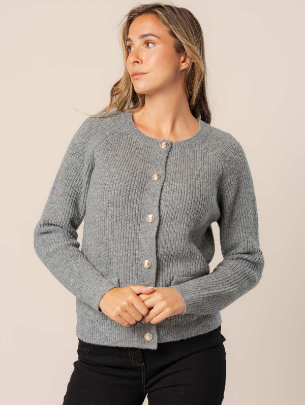 Cardigan femme maille fantaisie | MaBoutiquePlus