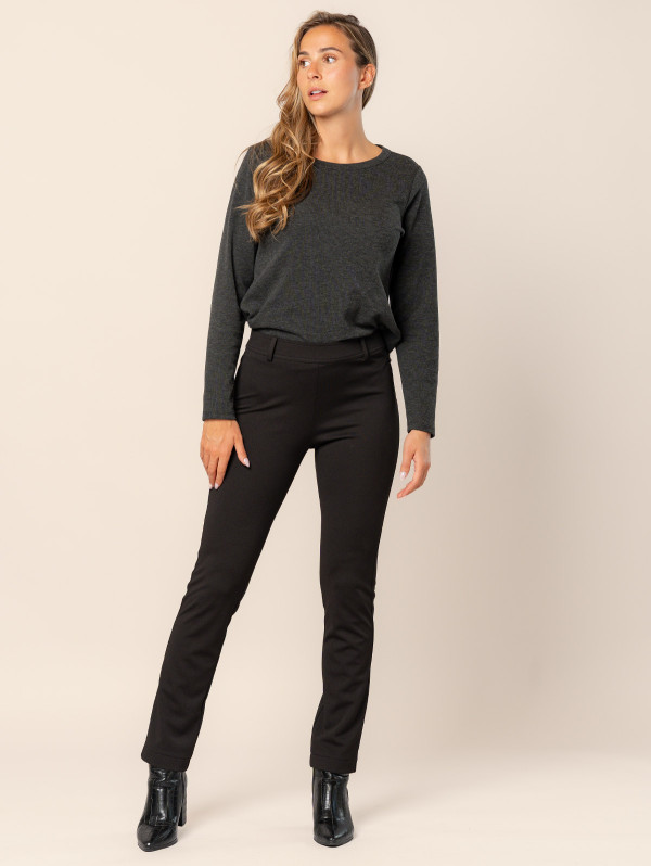 Pantalon femme maille nid d'abeille | MaBoutiquePlus