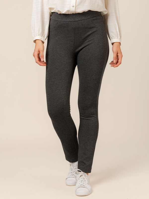 Legging femme maille milano clous fantaisie | MaBoutiquePlus