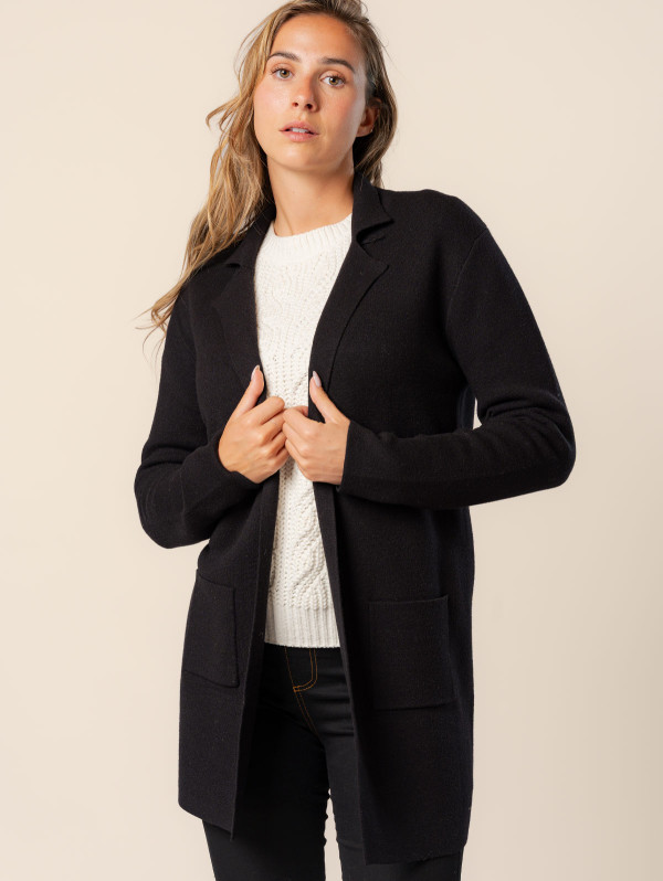 Gilet long style veste femme | MaBoutiquePlus