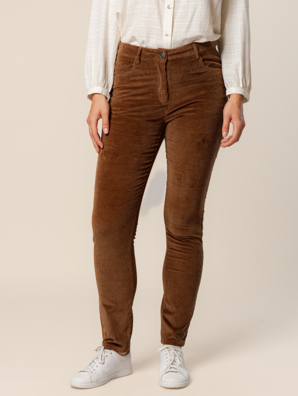 Pantalon femme velours côtelé | MaBoutiquePlus