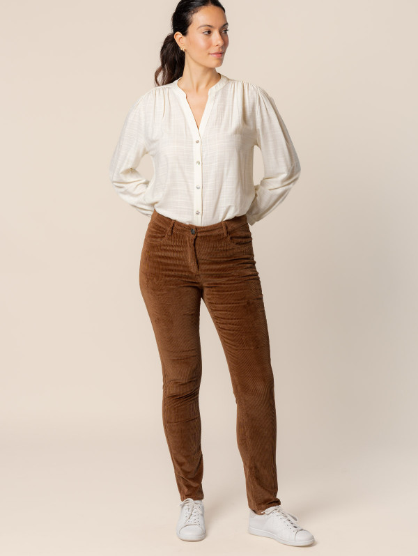 Pantalon femme velours côtelé | MaBoutiquePlus
