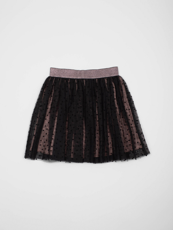 Jupe fille tulle pois | MaBoutiquePlus