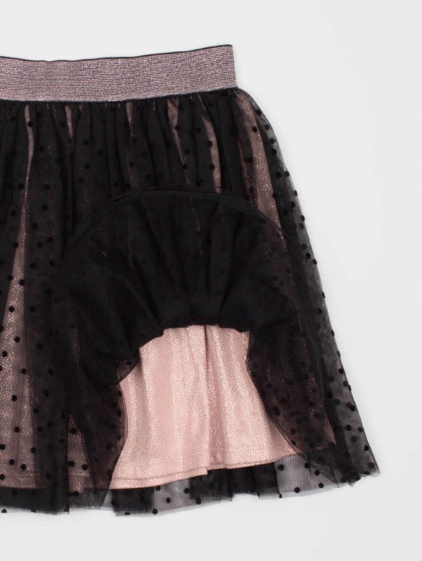 Jupe fille tulle pois | MaBoutiquePlus