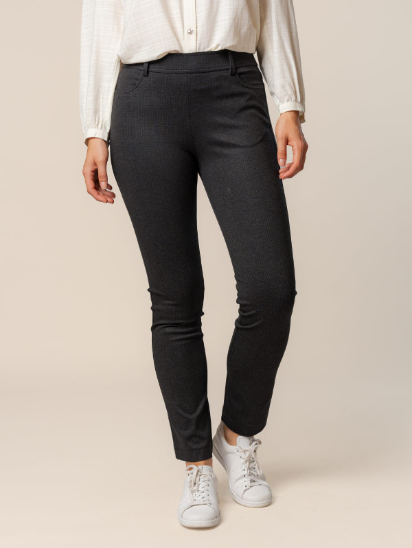 Pantalon femme scuba carreaux | MaBoutiquePlus