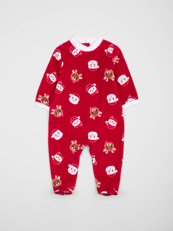 Dors-bien bébé velours Noël | MaBoutiquePlus