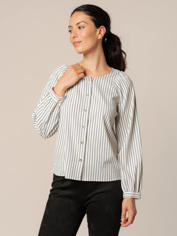 Blouse rayée femme | MaBoutiquePlus