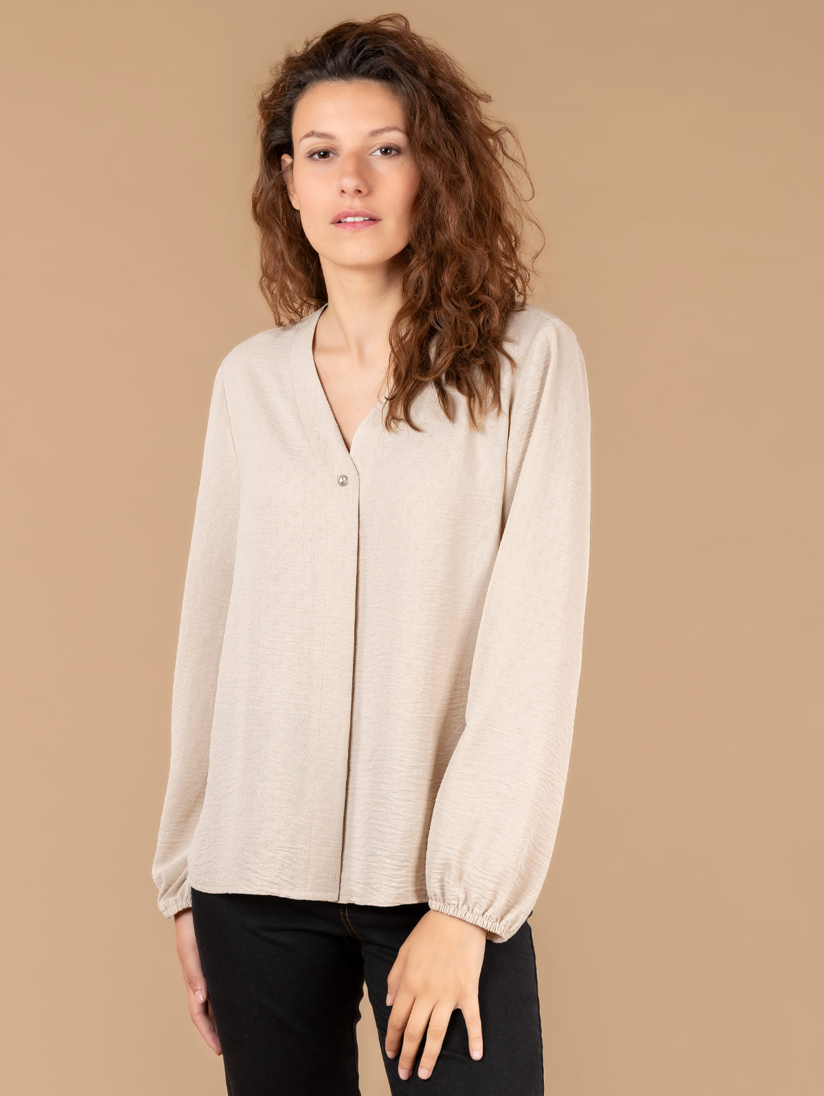 Chemise jacquard