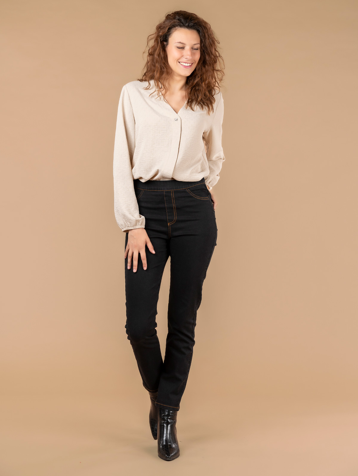 Jegging effet denim